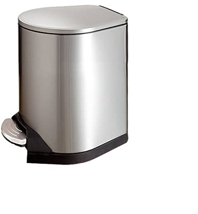 Cubo Basura Cocina Botes de basura de cocina de acero inoxidable de 7L / 12L / 30L Hogar con tapa Sala de estar de gran capacidad Inducción automática Baño Inodoro Dormitorio eléctrico Botes de basura