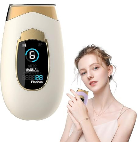 Lumina Lumisilk Depiladora Laser 2.0 Pro, Lumisilk Lumina Tecnología IPL, Detiene el Crecimiento del Vello, Proporcionando una Piel Suave con una Sensación Delicada e Indolora(Beige)