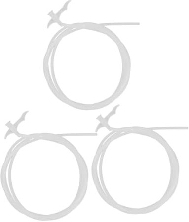 Mikinona 3piezas Manguera De Espuma Flexible De Plástico De Tubo De Calafateo Reutilizable Para Sellado y Aplicación De Epoxi Renovación Del Hogar