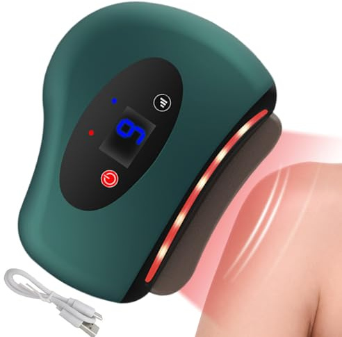 Masajeador Muscular Calentado: Dispositivo De Relajación Corporal, Raspador Muscular Del Pie, Duradero Para Una Recuperación Óptima, Masaje Portátil De Tejido Profundo