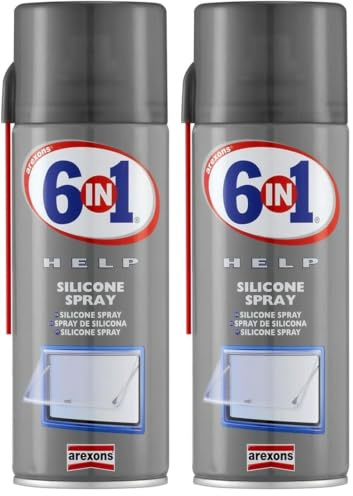 Arexons 4239 6IN1 HELP Silicone Spray 400 ml (Confezione da 2)