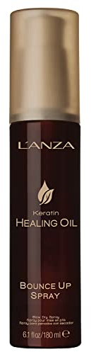 L'ANZA Keratin Healing Oil Lacca Volumizzante Arricchita con Oli Naturali e Cheratina, Aumenta Volume e Lucentezza senza Appesantire i Capelli, 177 ml