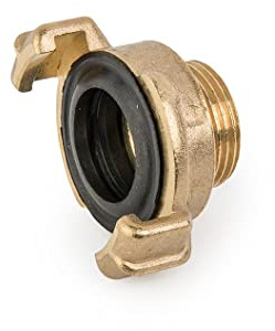 Bradas Claw Coupling Geka Male Thread 1 Inch Brass Quick Coupling BR-GK113A 4740