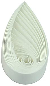 ODETOJOY Papierstreifen für Quilling, 1,5 mm, 1,5 mm, cremefarben, 120 Stück