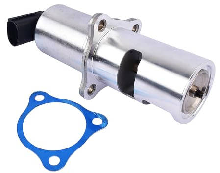 Valvola AGR compatibile con 1,9 dCi Primastar Vivaro Kangoo S40 V40 Carisma | compatibile con Renault Nissan Opel Vauxhall Volvo Mitsubishi con guarnizione 7700107797 8200360200 4411757 93160003 93161069