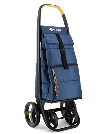 Carro Rolser Clec Termo Polar 8 Plus Lemon 4 Ruedas Grandes - Marino