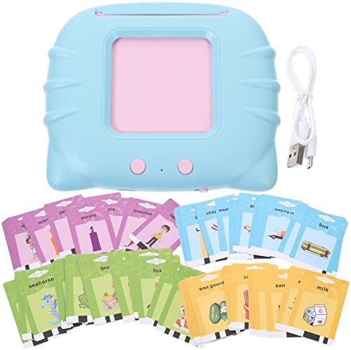 1 Satz Lernmaschine Kartenmaschine Sprechendes Karteikarten-Spielzeug Elektronisches Interaktives Spielzeug Lernkarten Pädagogisches Babyspielzeug Puzzle Abs Ausrüstung Vorschule