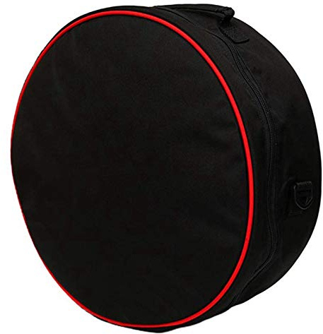 Borsa rotonda per tubo flessibile per immersioni subacquee, pratica subacquea imbottita per regolatore BCD organizer manico nero