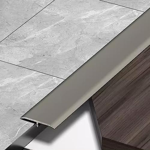 EMENAR T-förmiger Übergangsleiste Aluminium Bodenbelag Schwellenstreifen, Breit 33mm Hoch 4.4mmdick 1.8mm Ausgleichsprofil Abdeckleisten Boden & Tür (Color : Champagne, Size : 20PC)