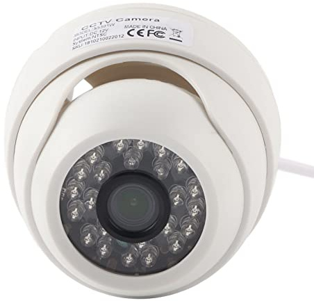 Airshi Telecamera di Sicurezza Clear Image No Lag 1080P HD 12V Telecamera CCTV Analogica per Interni Ed Esterni (NTS)