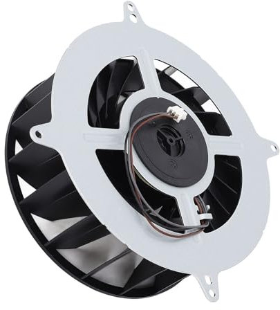 Replacement Internal Cooling Fan for Slim Console Disc Digital Edition, 18 Blades CPU Fan Cooler 3 Pin DC 12V 2.0A Silence Game Console Cooling Fan CPU Cooling Fan