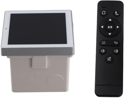 Vocdikficy Système de Musique de Fond Intérieur Maison Hôtel Architecture Appartement Villa Connexion Bluetooth Amplificateur Mural avec Contact