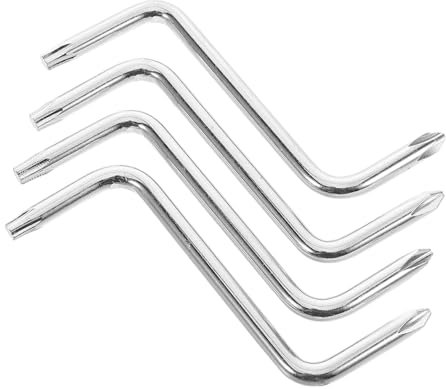 MAGICLULU 4pezzi Cacciaviti Testa Piatta Piegato Cacciavite Ad Angolo Retto Piccolo Set Di Cacciaviti Offset Per Spazi Ristretti Testa Piatta Per Elettrodomestici