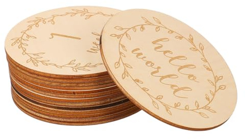 Yardenfun 14 pièces Cartes de Jalons pour Disques Accessoires de Photographie Décoration de Chambre de pour Bapteme et Souvenirs
