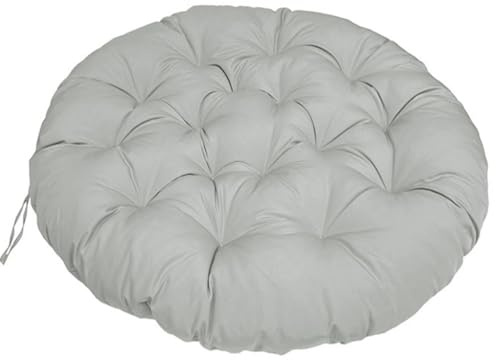 AQIGR Coussin pour Fauteuil Papasan - Rond diamètre 40/50/60/80/100/120 cm épaisseur 8-10 cm Coussin de Siège Imperméable, extérieur/intérieur - Coussin de Sol pour Meubles de Jardin(Color 2,50x50cm)