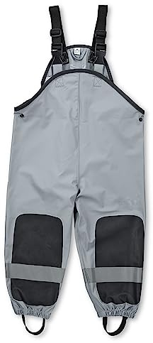 Sterntaler Unisex Baby Funktions-regenhose Rain Pants, Hellgrau, 104