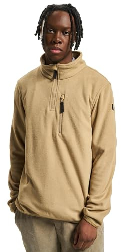 Brandit Fleece Troyer, Color: camel, Size: 3XL