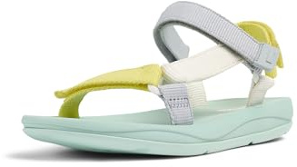 Camper Women's Match K200958T-Strap Sandal, Multicolour 030, 5 UK