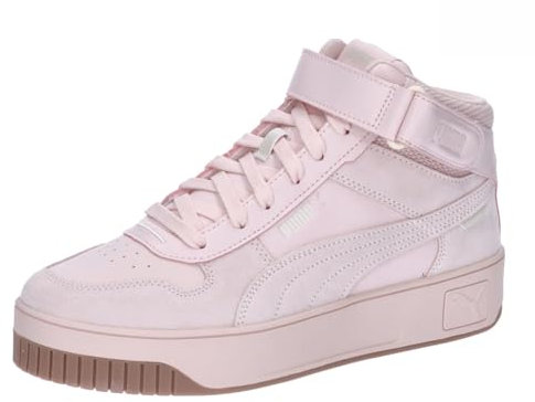 PUMA Femme Carina Street Mid Coquette Sneaker, Island Pink-Island Pink, 37 EU