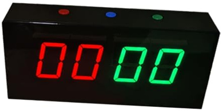 APLVFFZH Tabellone Segnapunti Elettronico da Biliardo Leggero per Badminton 8,46x3,94x1,77 Pollici