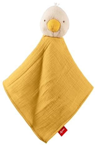 Sigikid Schmusetuch Baby Schnuffeltuch Kuscheltuch Musselin Tröster | anschmiegsames, flaches Stofftier als Baby-Spielzeug Begleiter Trösterchen Einschlafhilfe
