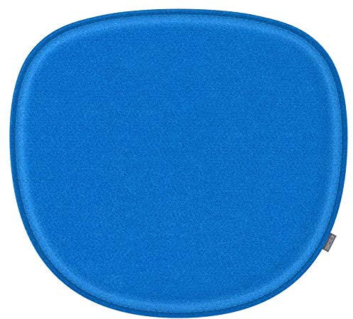 Feltd. Filz-Sitzkissen kompatibel mit Hay - Neu Chair 13, Southseeblue | Größe 40 × 37 cm; gepolstert; mit Antirutschbeschichtung