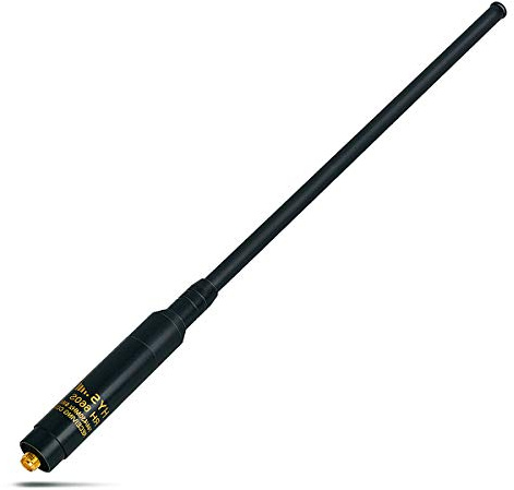 HYS Dual Band 144/430MHz High Gain Teleskop Handfunkantenne SMA-Buchse Antenne RH-660S für Baofeng BF-888S UV-5R UV-5RE Plus 2-Wege-Radio