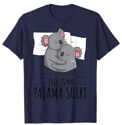 Pijama Koala Lover Dormir Camiseta