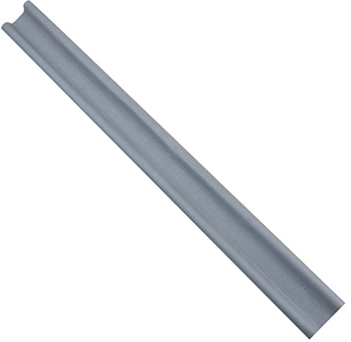 SUL Under Door Draught excluder, Double side Door Draft Excluders, Door Draft Stopper for Bottom of Adjustable Door Seal Strip Energy Efficient Insulation Draft Stopper – Length 90 cm (Grey1pk)