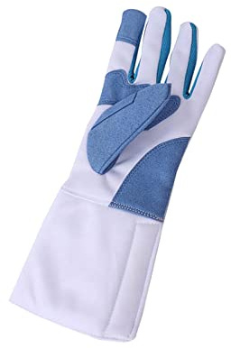 Perfeclan 1 Stück Fechthandschuhe Handschutz Erwachsene Kinder Professionelles verschleißfestes Trainingsgerät für Wettkampf Foliensäbel