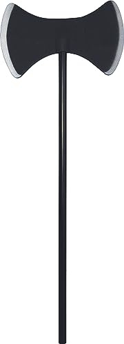 RUBIE'S Accesorio para disfraz de adulto HALLOWEEN oficial - Hacha doble afilada de espuma de 70 cm - para disfraz de Halloween, para mujeres y hombres