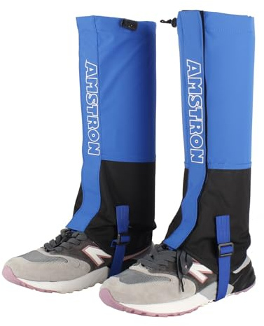 DeaRyU Outdoor Leg Gaiters, Kid' Leggings for Hiking and Adjustable Snow Boot Covers Gaiters for Walking, Hunting, Mountain Climbing (Color : Style 2, Size : One size)
