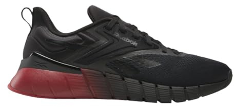 Reebok Nanogym sneakers för män, Svart retro röd, 45 EU