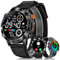 MEGALITH Smart Watch for Men Fitness: Sports Waterproof - Blood Pressure Health Monitor Smartwatch Compatible Android iOS Black