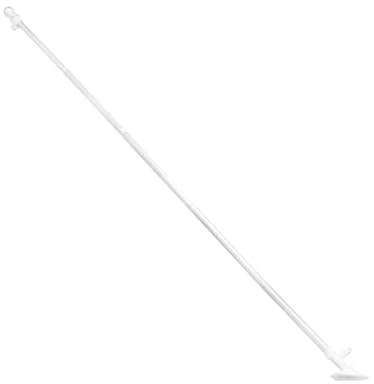 Warmhm Fahnenmast Satz mit Drehbarem Halter und Aluminiumfuß aus Rostfreier Legierung für Außenbereich Stabil und Anti Rost für Hausdekoration Zufällige Farbe