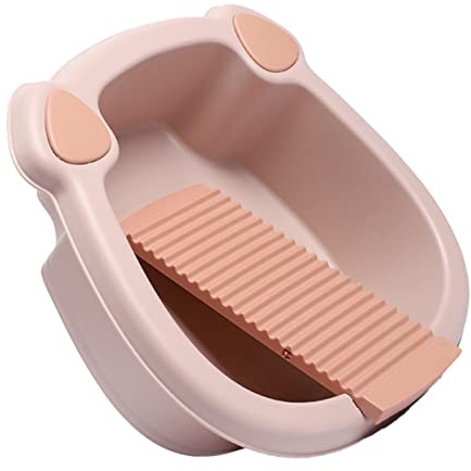 IMIKEYA Washing Basin Board Wash Basin Set Hand Washing Board Basin for Dormitory Easy to Store