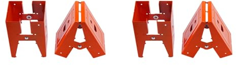 GNURBDILFO 4X Woodworking Table Mobile Bracket Fixing Clip Saw Horse Clips Carpentry Furniture Reinforcement Clamp