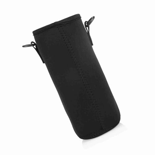 Semme Flaskfodral Högkvalitativ Neoprenpåse med Rem för Utomhusvandring Campingfiske Passar för Olika Flaskstorlekar (Höjd 15 cm)