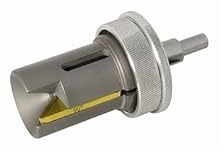 Tubo di sbavatura esterna a 30° per materiale da 4 a 17 mm, lama HSS inclusa
