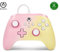 PowerA Advantage Wired Controller for Xbox Series X|S - Pink Lemonade, gamepad, wired video game controller, gaming controller, USB-C, Works with Xbox One, Officially Licensed