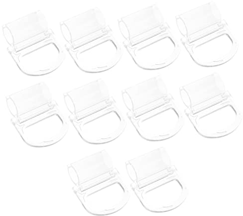 10stücke Roller Fenster Rollo Zuggriff Transparent Griff Für Stange Langlebige Einfache Handhabung Geeignet Für Verschiedene Rollos Und Vorhänge