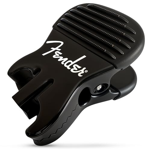 FENDER Patented Callus Builder & Finger Strengthener – 15-lb Resistance Finger Exerciser for Guitar, Bass & Violin – Guitar Finger Trainer & Grip Strength Tool – Ideal Guitar & Bass Accessories