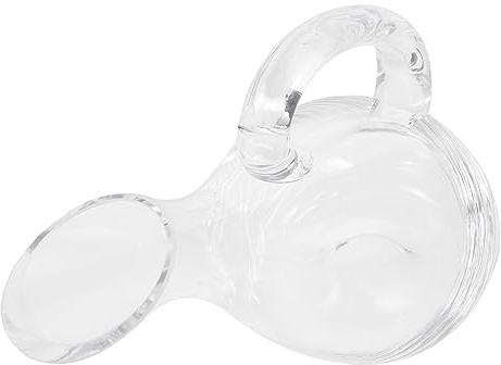 ABOOFAN Dekanter aus Glas Glaskrug Weindekantierkaraffe Whisky-Dekanter weineinschenker wasserflasche Bier Weinkaraffe Wasserkrug Glas eingebaut Weinflasche