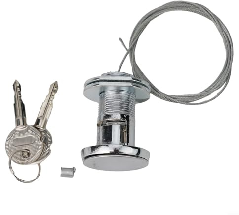 Kit de bloqueo de liberación de puerta de garaje con llave, cerradura de liberación rápida para todas las marcas de garaje