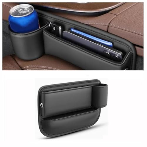 XMNTHPWC Organizador Gap Asiento Coche para v&w Golf 4 MK4 1999-2004 Caja Almacenamiento Espacios Asientos Coche Almacenamiento Multifuncional Billetera con portavasos