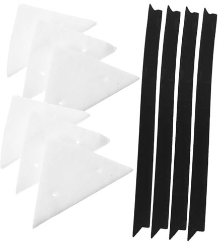 Didiseaon Shower Squeegee Replacement Rubber Strip Window Cleaning Squeegee Car Glass Wiper Accessories