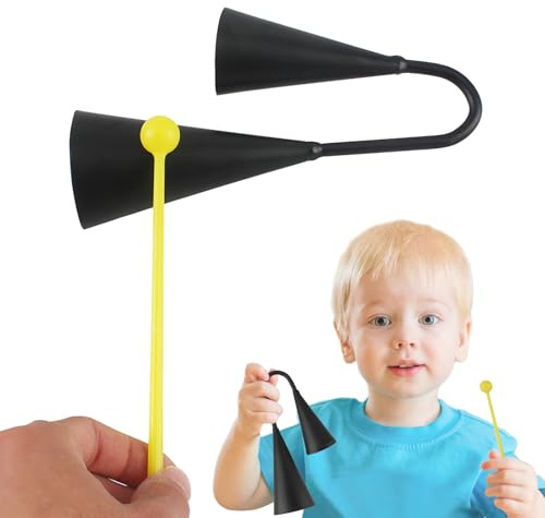 Kuhglocke für Drum -Sets, Cowbell für Drum Set | Helle tragbare Kuhglocke - Dynamisches Resonanz -Noisemaker -Spielzeug für Lernen und Bildung, DrumStage -Leistung, Reisen, Outdoor