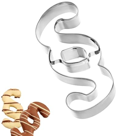 Westmark Keksausstecher Paragraph – Edelstahl Ausstechformen für Anwalt & Jurist – Präziser Ausstecher für Teig, Käse, Gemüse & Party Deko, 8 cm
