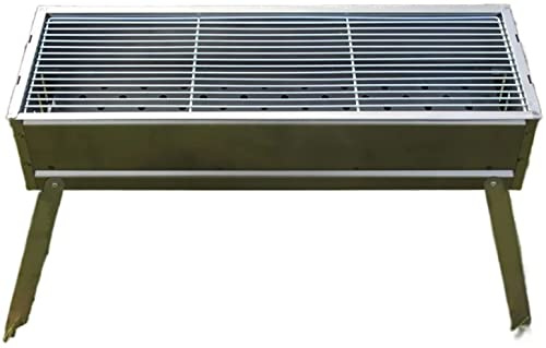 PVGYUJFD Griglia per Barbecue, BBQ Grill Outdoor Grande Campeggio Pieghevole a Carbone Forno Portatile for Uso Domestico a