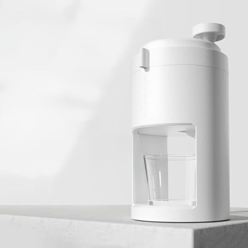 TOPINCN Broyeur à Glace, Conception à Manivelle Portable, Machine à Glace Pilée Manuelle avec Bol à et Moule pour une Utilisation Domestique en Extérieur